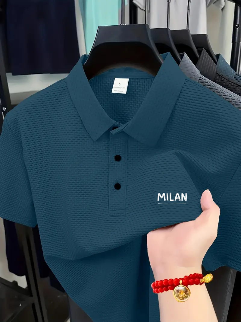 New Milan Signature Ice Silk Polo