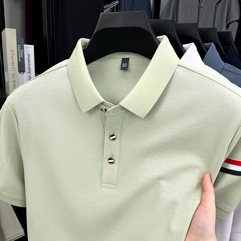 [Copy]👕Men's Summer Polo Shirt ☀️｜Lightweight & Wrinkle-Free