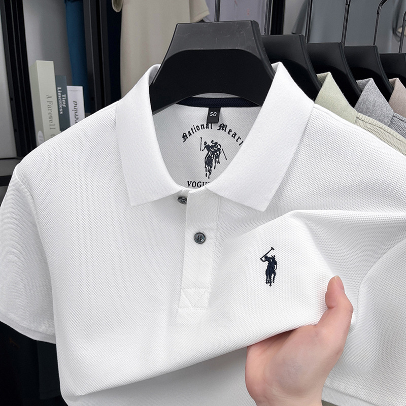 🔥👕Men’s Cotton Polo Shirt｜Simple & Stylish