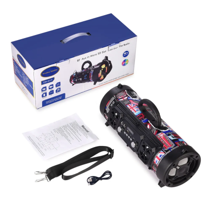 🔊50W Bluetooth Boombox! Portable, Powerful & Mic-Ready 🎤