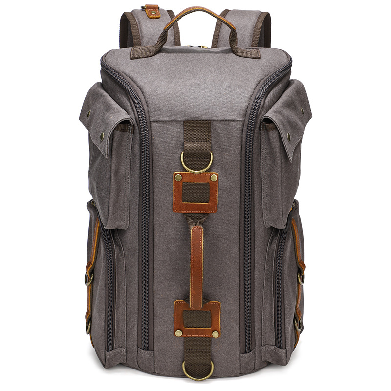 Canvas Waterproof Large Capacity Travel Backpack