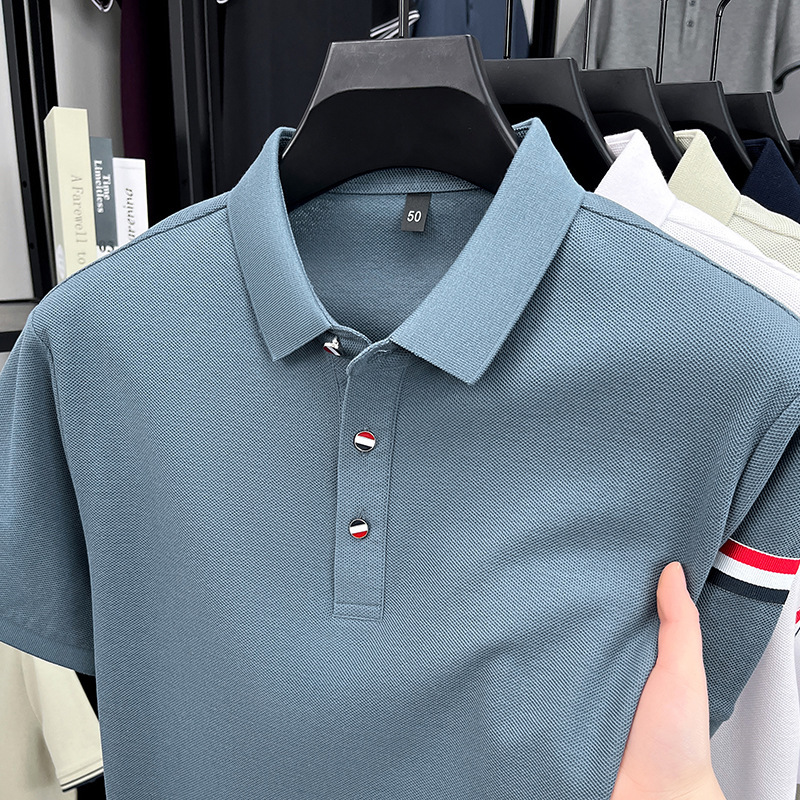[Copy]👕Men's Summer Polo Shirt ☀️｜Lightweight & Wrinkle-Free