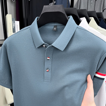 [Copy]👕Men's Summer Polo Shirt ☀️｜Lightweight & Wrinkle-Free