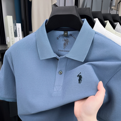 🔥👕Men’s Cotton Polo Shirt｜Simple & Stylish