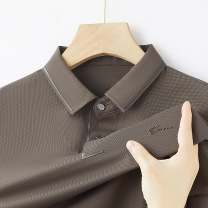 👕Men's Summer Polo Shirt ☀️｜Lightweight & Wrinkle-Free