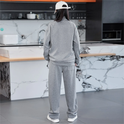 2025 autumn new style suit two-piece jacket loose top fashionable trousers