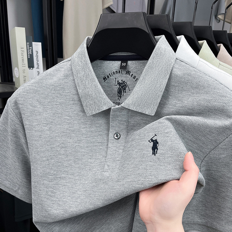 🔥👕Men’s Cotton Polo Shirt｜Simple & Stylish