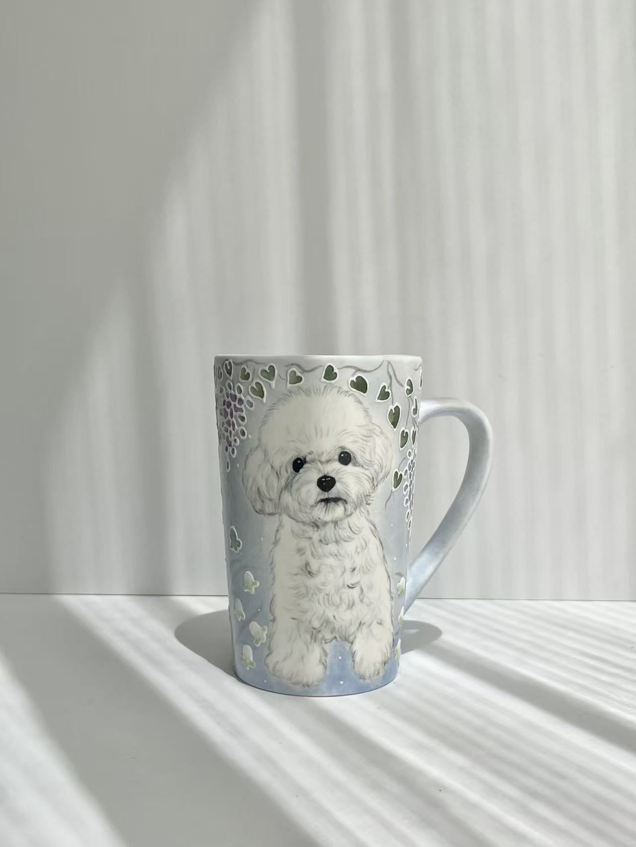 Personalized Hand-Painted Ceramic Pet Cup