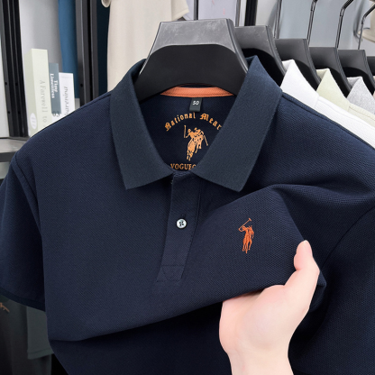 🔥👕Men’s Cotton Polo Shirt｜Simple & Stylish
