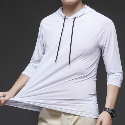 🌬️Cool & Comfy! Must-Have Ice Silk Sports Tee for Summer 