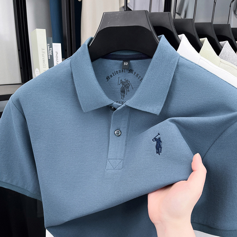 🔥👕Men’s Cotton Polo Shirt｜Simple & Stylish