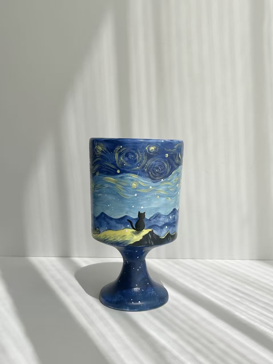 Personalized Hand-Painted Ceramic Pet Cup