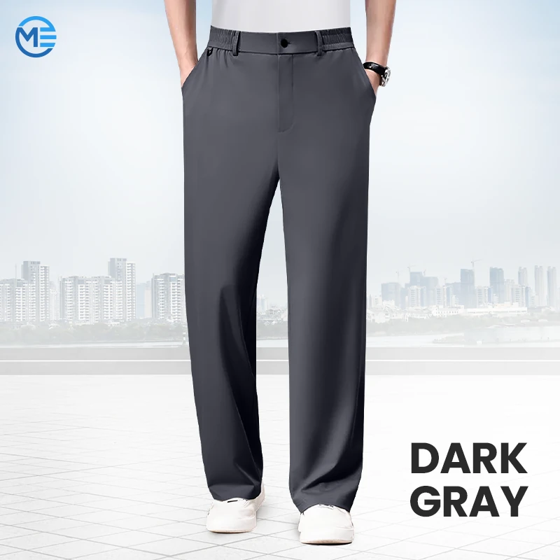 Ultra Comfort Ice Silk Flexible Casual Pants