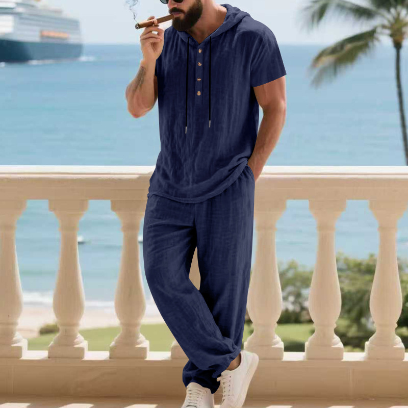 Natural Linen Breathable Set