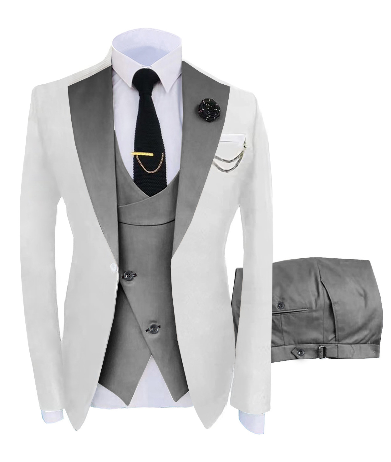 Luxury Custom Men's 3-Piece Suit
