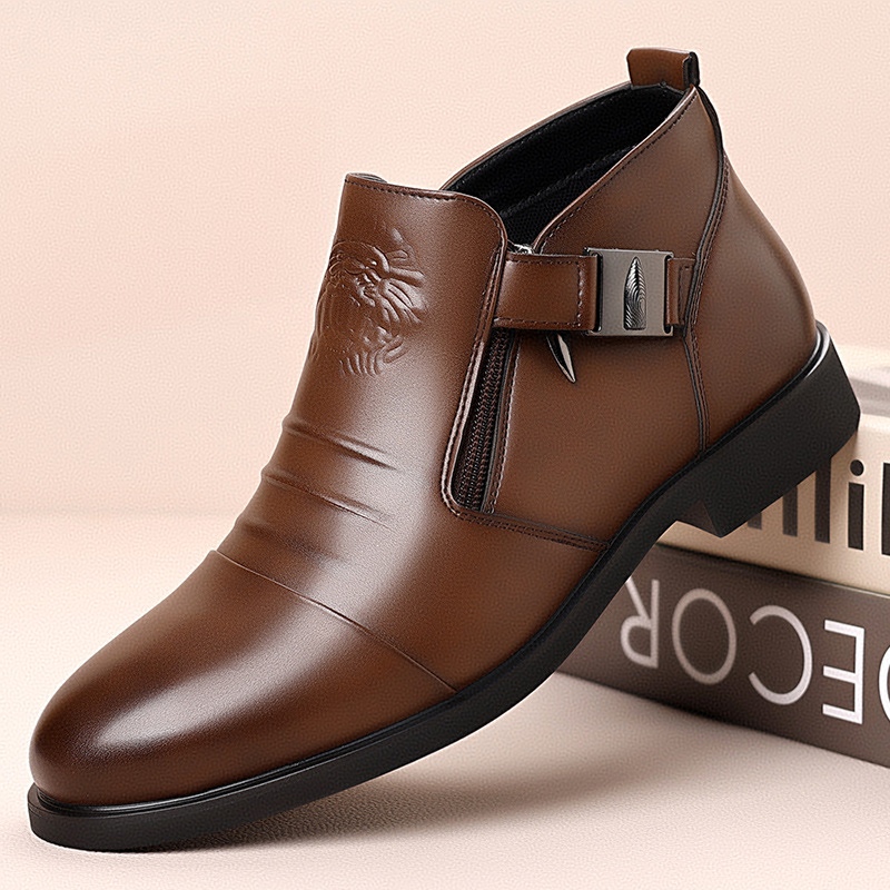High-grade Genuine Cowhide Business Shoes, Stylish & Comfortable
