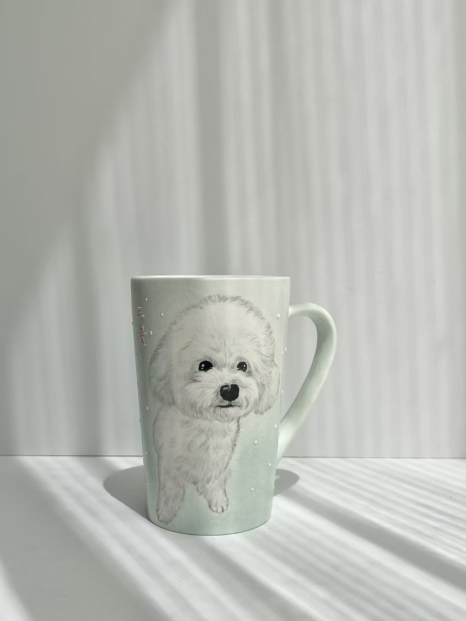 Personalized Hand-Painted Ceramic Pet Cup