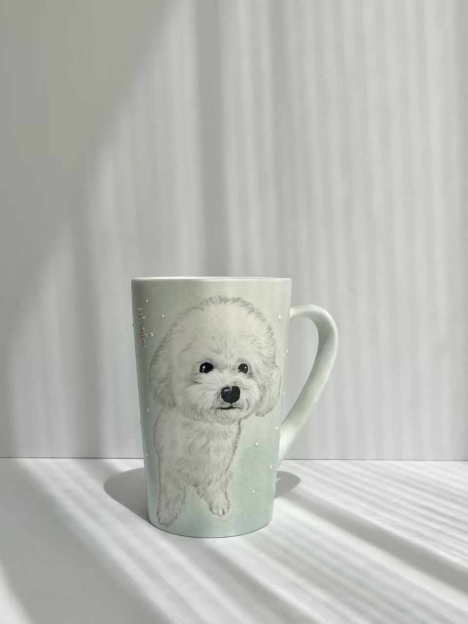 Personalized Hand-Painted Ceramic Pet Cup