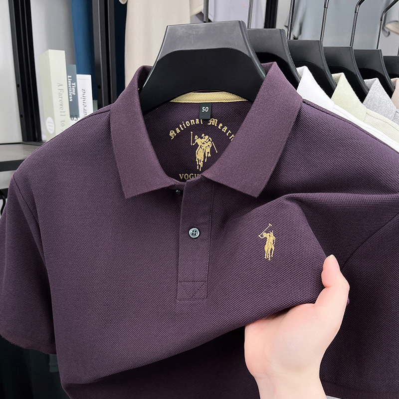 🔥👕Men’s Cotton Polo Shirt｜Simple & Stylish