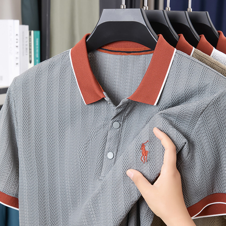 Men's Colorblock Polo – Summer Style