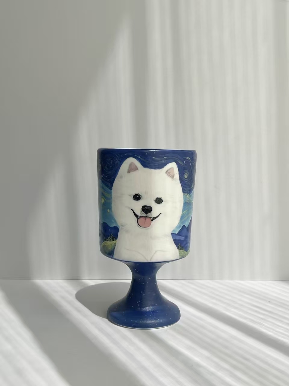 Personalized Hand-Painted Ceramic Pet Cup