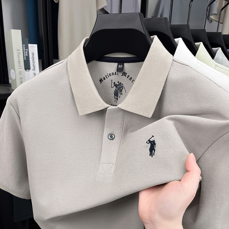 🔥👕Men’s Cotton Polo Shirt｜Simple & Stylish