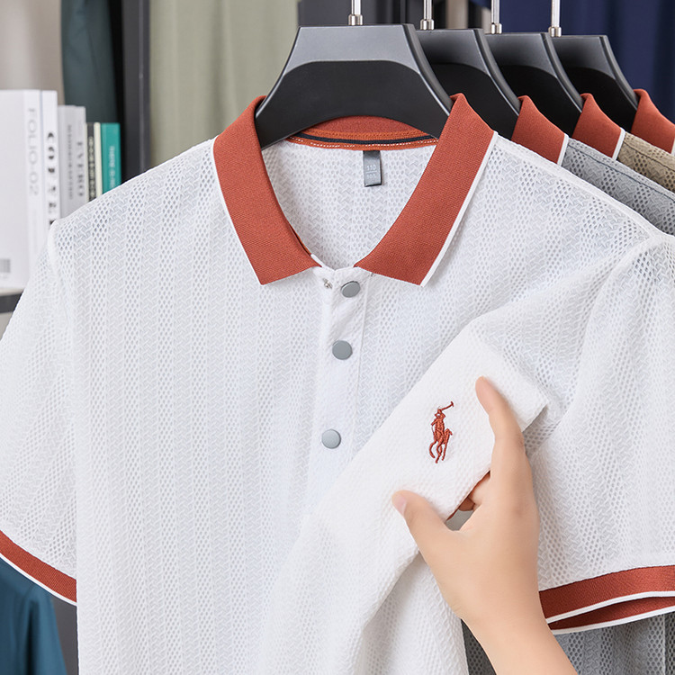 Men's Colorblock Polo – Summer Style