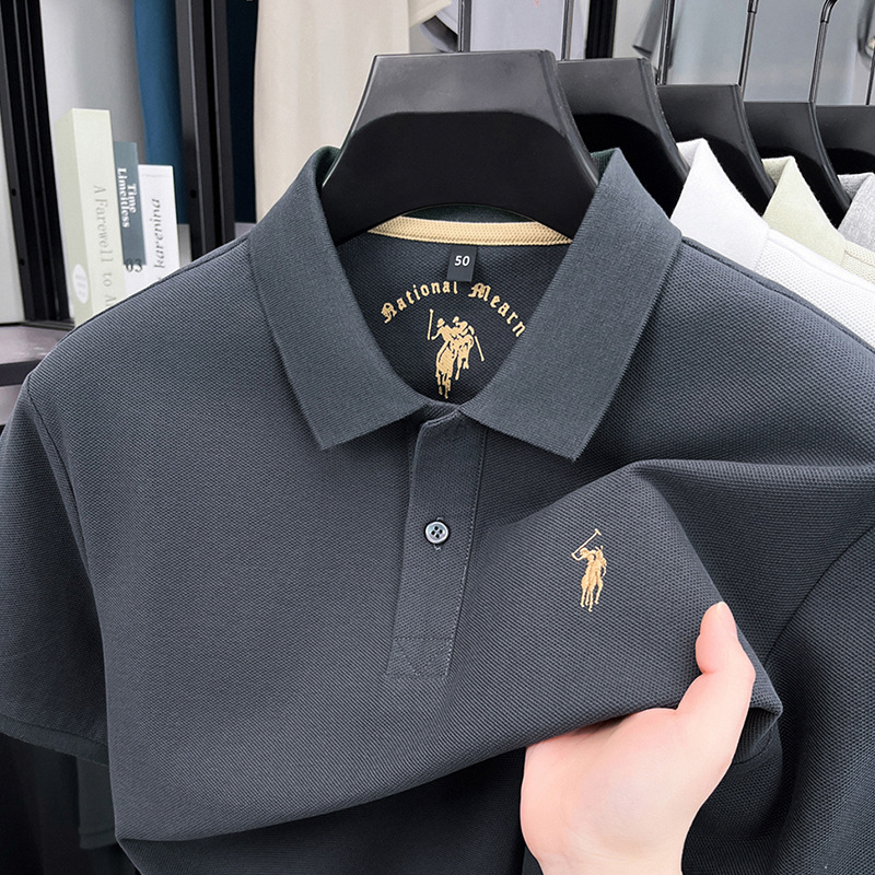 🔥👕Men’s Cotton Polo Shirt｜Simple & Stylish