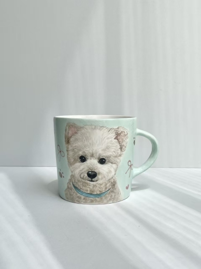 Personalized Hand-Painted Ceramic Pet Cup