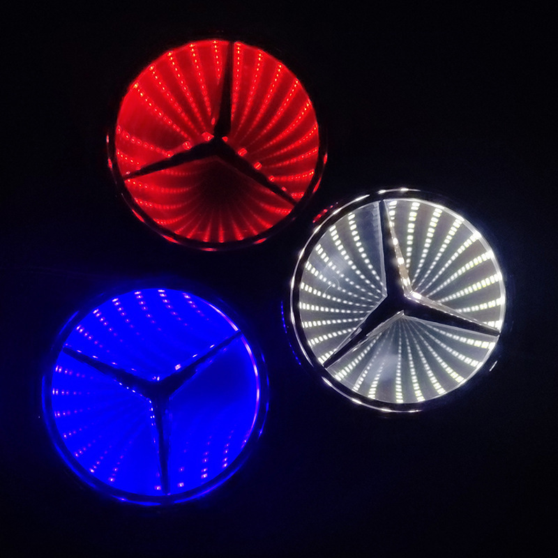 3D LED Luminous Car Logo Emblem Glow in the Dark