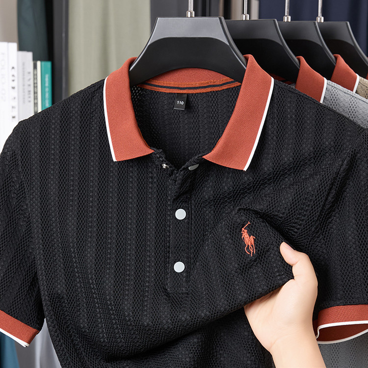 Men's Colorblock Polo – Summer Style