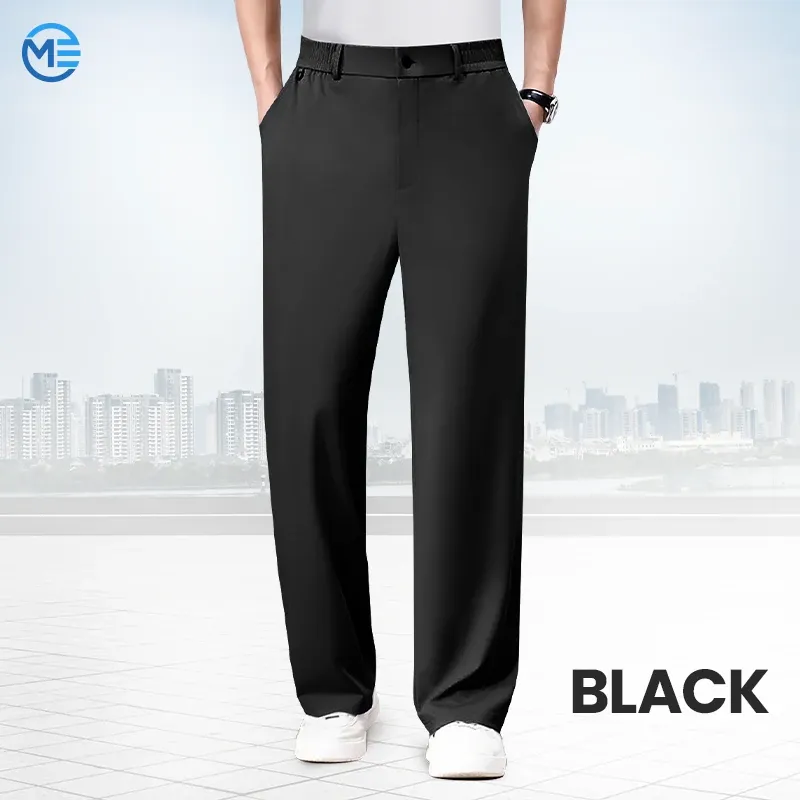 Ultra Comfort Ice Silk Flexible Casual Pants
