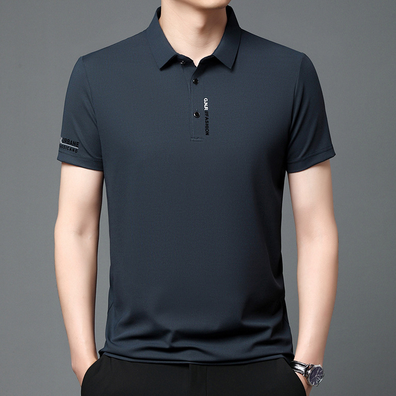 ❄Men's Non-Scratch Ice Silk Polo Shirt