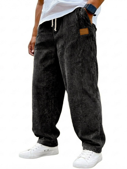 Trendy Brand Men's Corduroy Straight Pants