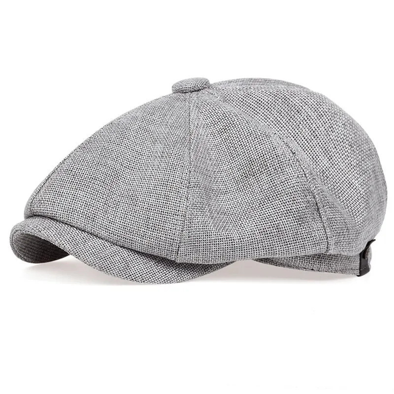 Vintage Newsboy Cap | Premium Fabric, Timeless Style