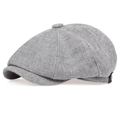 Vintage Newsboy Cap | Premium Fabric, Timeless Style