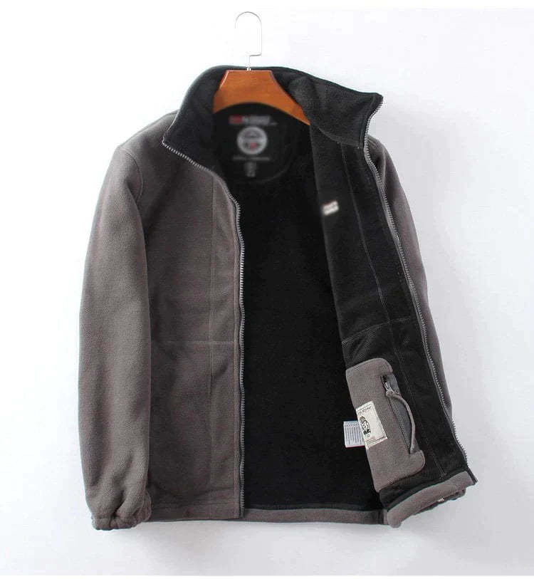 🎄 Convient aux hommes et aux femmes🎁 Veste chaude matelassée double couche unisexe （ 50% DE RÉDUCTION ）