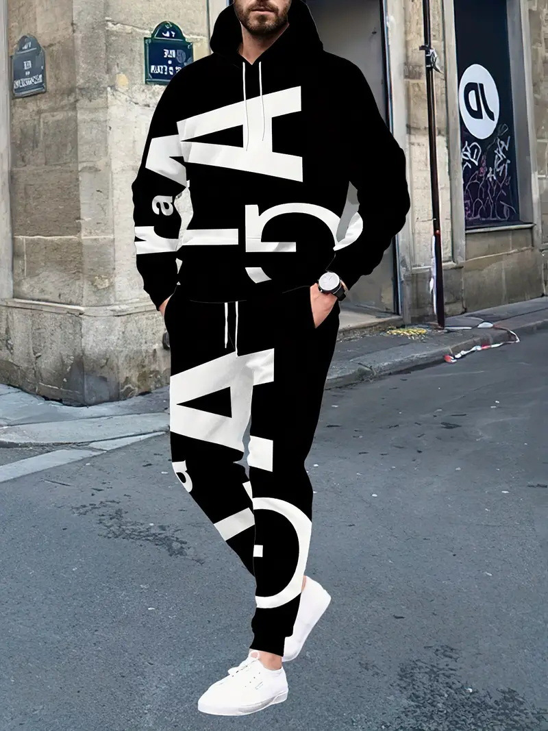 🎅Christmas Creative Men's Hoodie Set