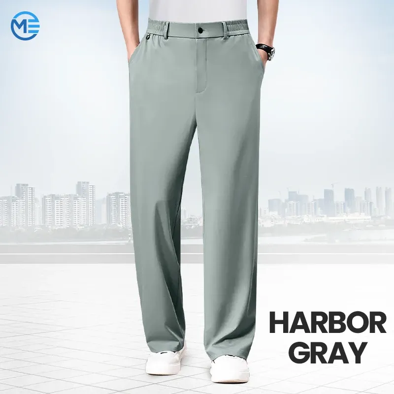 Ultra Comfort Ice Silk Flexible Casual Pants