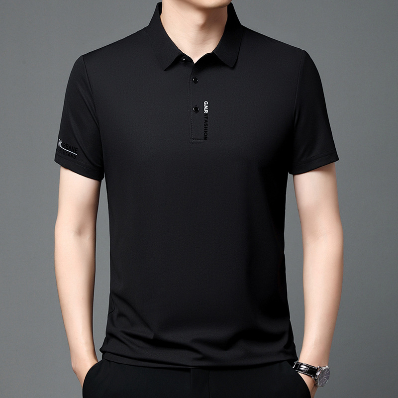 ❄Men's Non-Scratch Ice Silk Polo Shirt