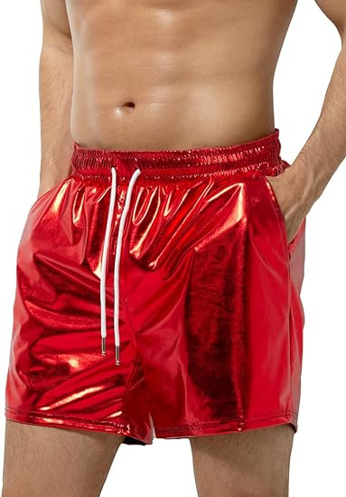 🔥Men's Shiny Beach Casual Pants