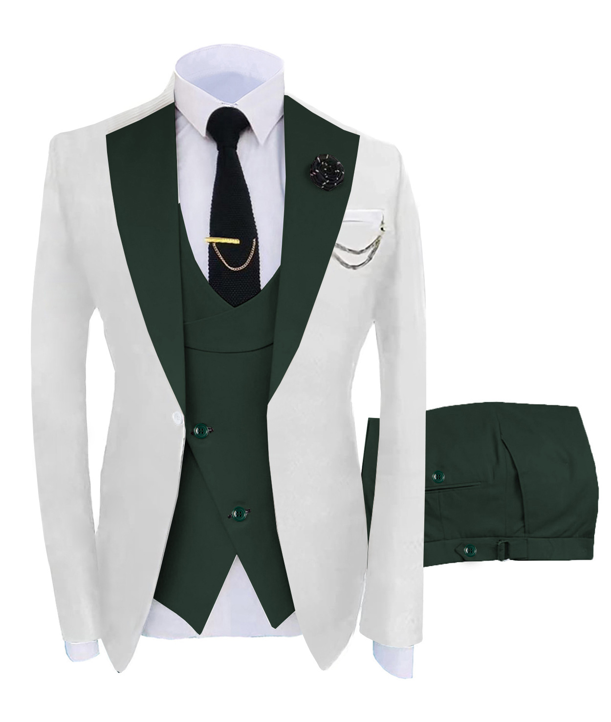 Luxury Custom Men's 3-Piece Suit