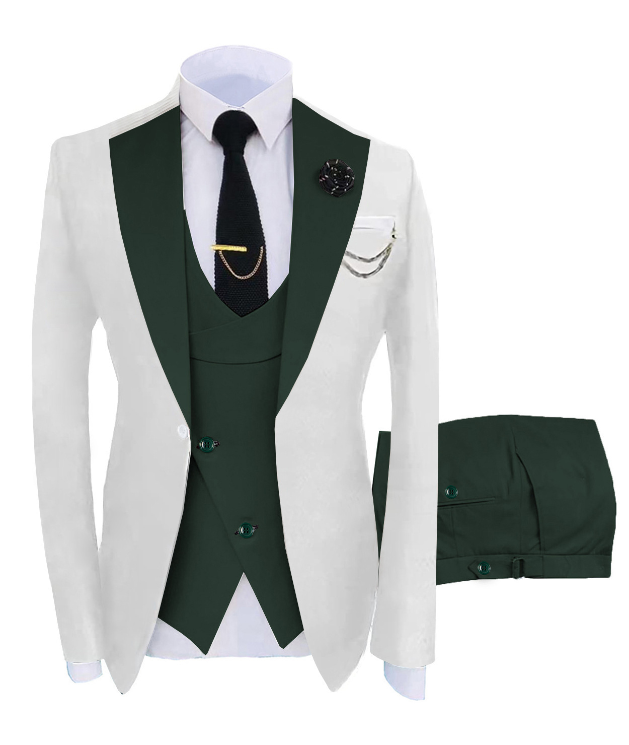 Luxury Custom Men's 3-Piece Suit