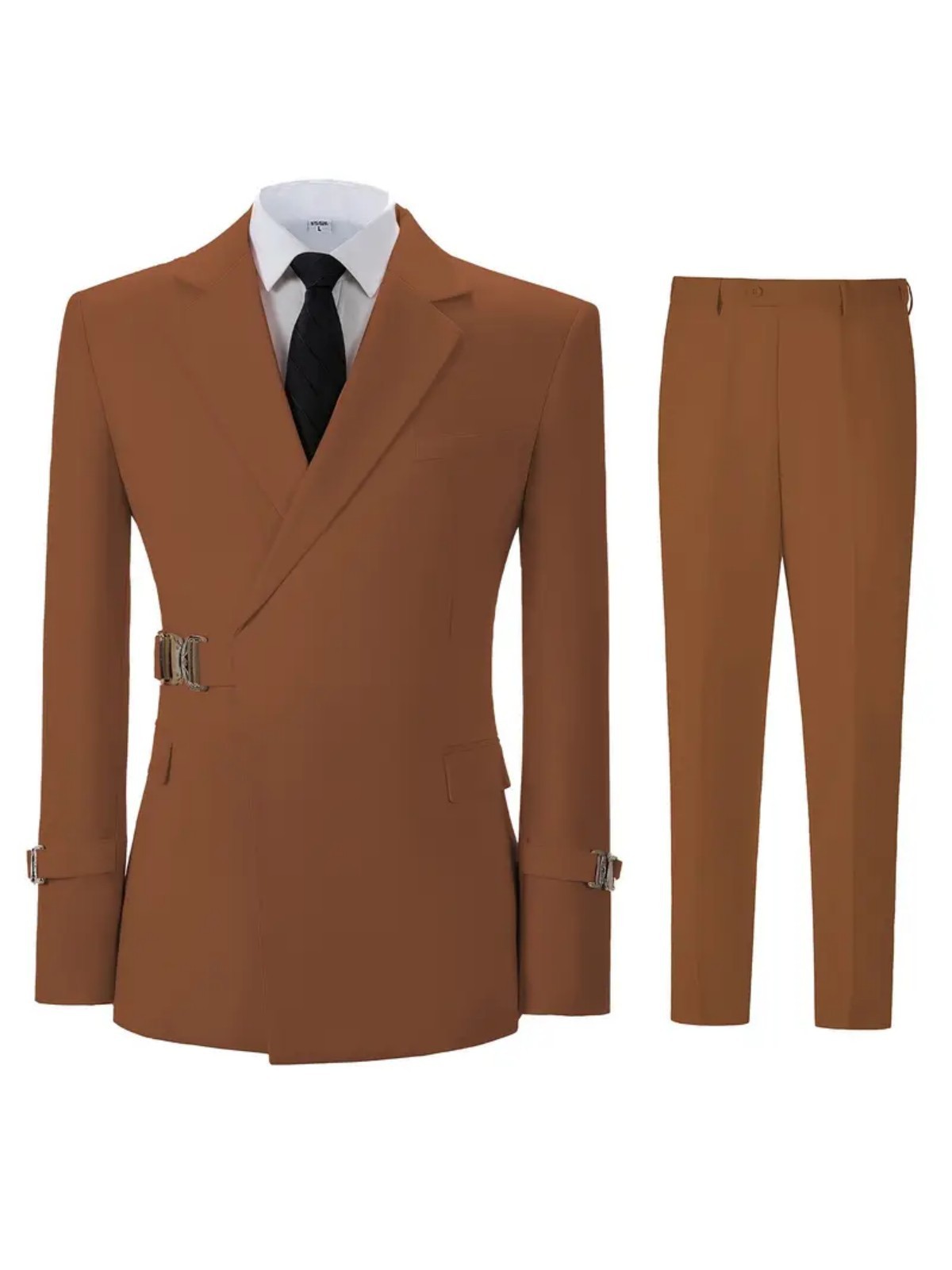 High-end Metal Buckle Men’s Suit Set