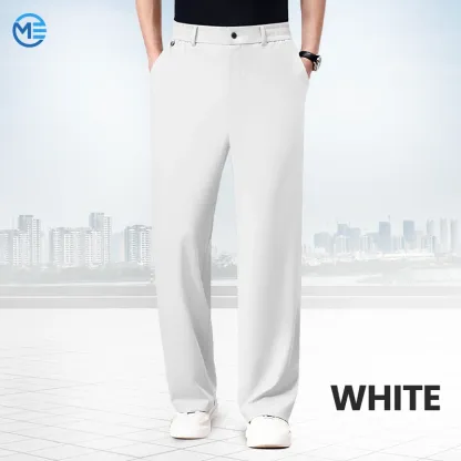 Ultra Comfort Ice Silk Flexible Casual Pants