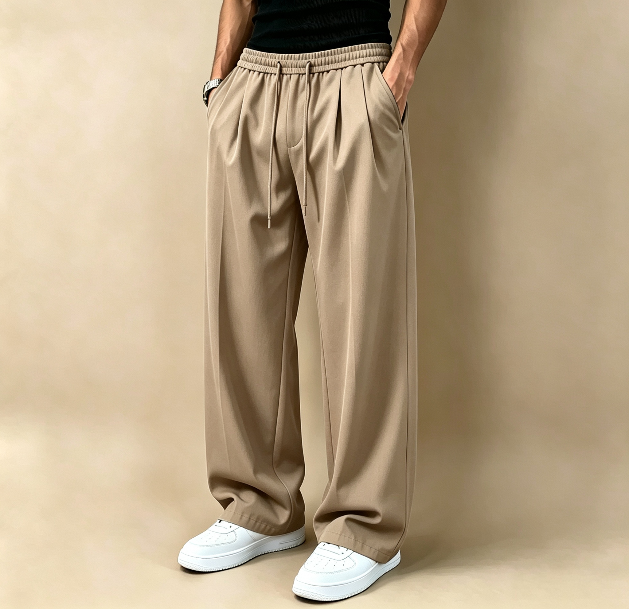 ❄❄❄Men's Relaxed Drawstring Dress Pants ⭐⭐⭐