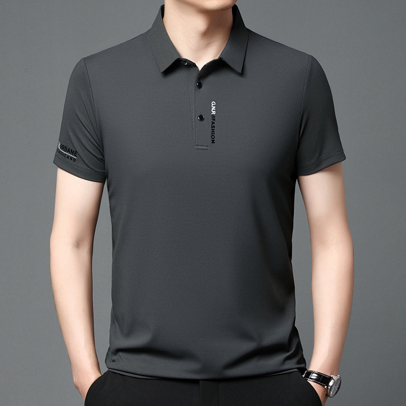 ❄Men's Non-Scratch Ice Silk Polo Shirt