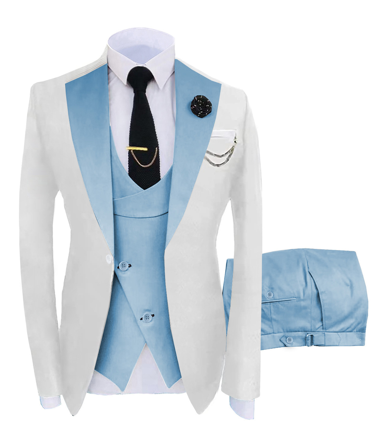 Luxury Custom Men's 3-Piece Suit