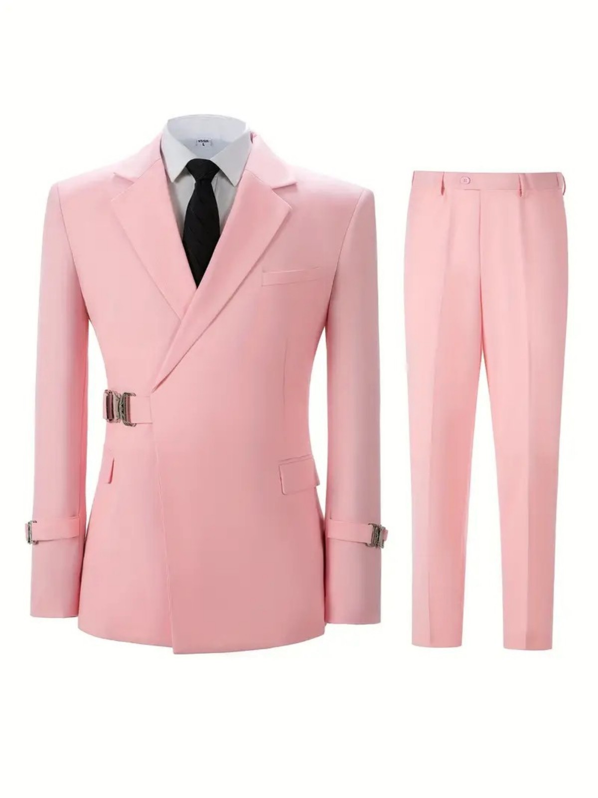 High-end Metal Buckle Men’s Suit Set