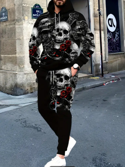 🎅Christmas Creative Men's Hoodie Set